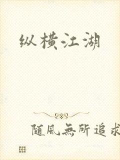 纵横江湖