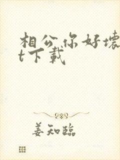 相公你好坏txt下载
