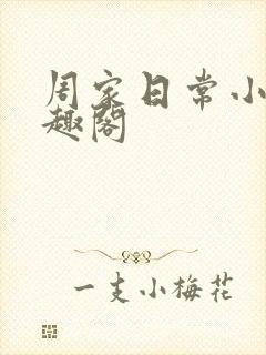 周家日常小说笔趣阁