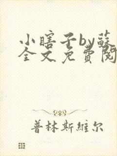 小瞎子by苏软全文免费阅读