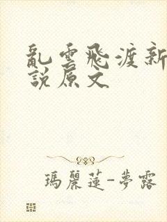 乱云飞渡新编小说原文