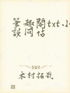 笔趣阁txt小说网站