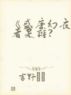 《盛唐幻夜》作者是谁?