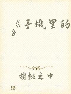 《手机里的秘密》