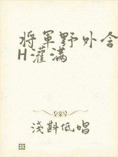 将军野外含公主H灌满