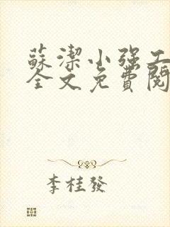 苏洁小强工地情全文免费阅读