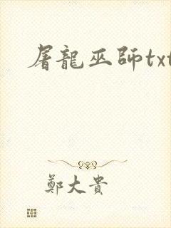 屠龙巫师txt