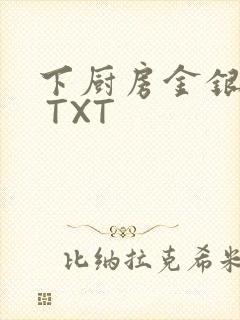 下厨房金银花露 TXT