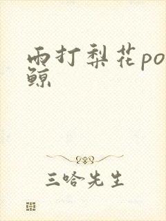 雨打梨花po问鲸