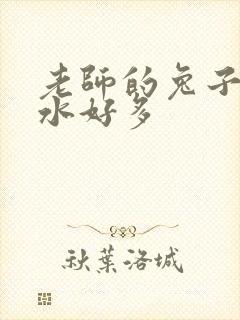 老师的兔子好软水好多