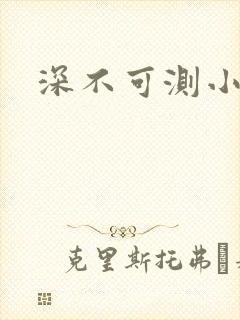 深不可测小说