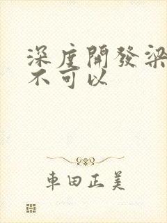 深度开发梁医生不可以