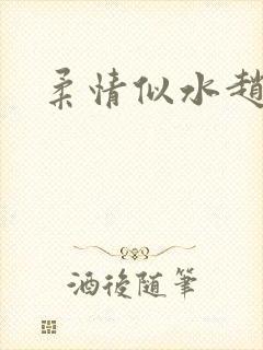 柔情似水赵雅儿