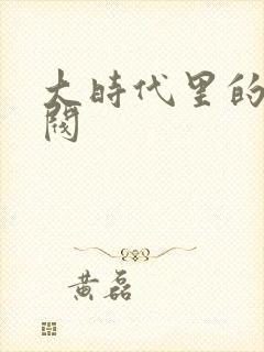 大时代里的小军阀