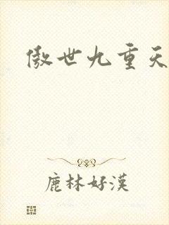 傲世九重天小说