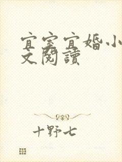 宜室宜婚小说全文阅读