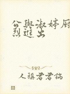 公与淑婷厨房猛烈进出