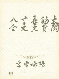 八寸长的大宝贝全文免费阅读