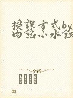 授课方式by 肉馅小水饺