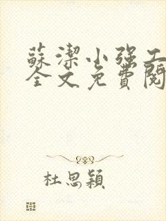 苏洁小强工地情全文免费阅读