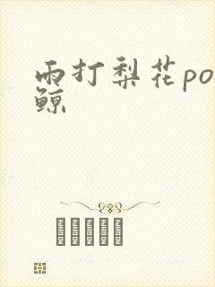 雨打梨花po问鲸