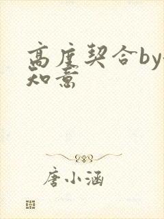 高度契合by洛知意