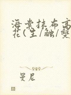 海棠抹布高岭之花(生/触/双)