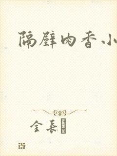 隔壁肉香小说