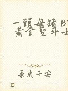 一头母猪 BY 黄金圣斗士