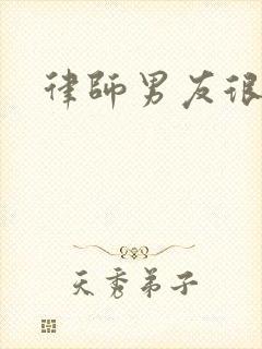 律师男友很难撩