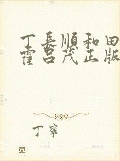 丁长顺和田晓兰霍吕茂正版