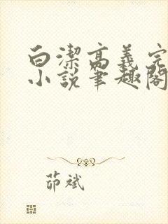 白洁高义完整版小说笔趣阁