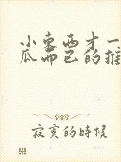 小东西才一根黄瓜而已的推荐书