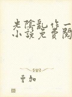 光阴乱作一团的小说免费阅读