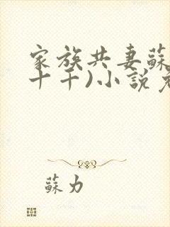 家族共妻苏苏(十千)小说免费