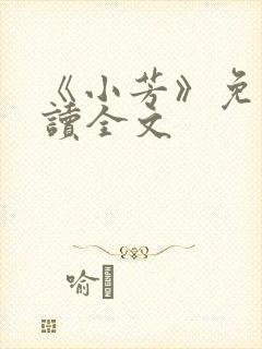 《小芳》免费阅读全文