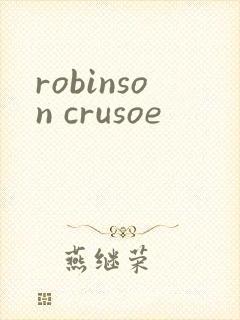 robinson crusoe