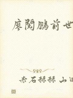 廖阅鹏前世今生