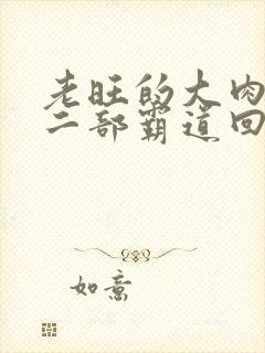 老旺的大肉蟒第二部霸道回归小说