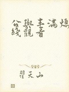 公与丰满熄4在线观看