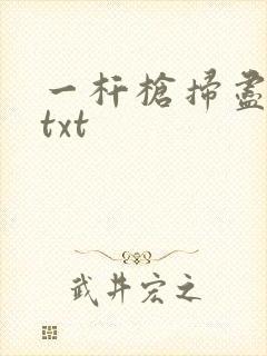 一杆枪扫尽全家txt