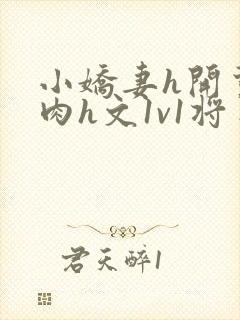 小娇妻h开荤粗肉h文1v1将军