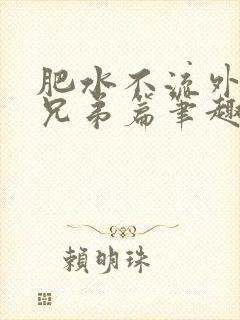 肥水不流外人田兄弟篇笔趣阁小说