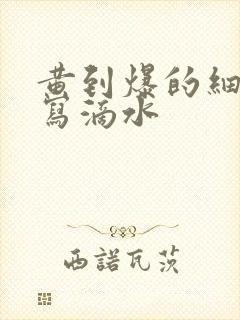 黄到爆的细节描写滴水