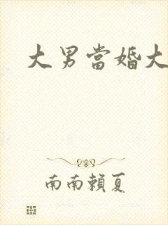 大男当婚大结局