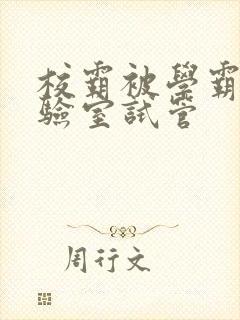 校霸被学霸压实验室试管