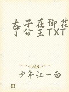 太子在御花园要了公主TXT