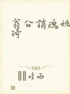 翁公销魂姚瑶琦琦