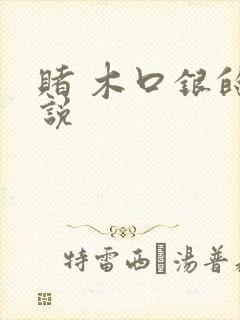 赌 木口银的小说