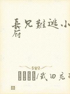 长兄难逃小说萧府